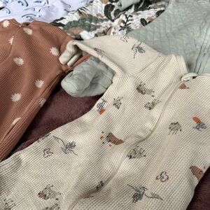 Thermal & Quilted Footie Bundle